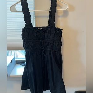 Black Topshop Corset dress!